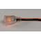 Zoro Select SJTW Outdoor Extension Cord, 14 AWG 1 Outlet, 5-15R, Orange/Black, PVC, 5-15P 1FD55 - alternate 5