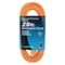Zoro Select SJT Indoor Extension Cord, 16 AWG 3 Outlets, 5-15R, Orange, PVC, 5-15P, 25 ft 1FD73 - alternate 1