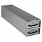 Crescent Jobox 2 Drawer Long Stacked Heavy-Duty Aluminum Drawer Storage 12"W x 12"H x 50"L 1407980 - alternate 2