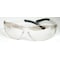 Condor Safety Glasses, Wasko Series, Anti-Scratch Lens, Polycarbonate, Frameless, Wraparound, Light Gray 1FYY1 - alternate 2