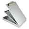 Zoro Select 8-1/2" x 11" Portable Storage Clipboard 1-1/2", Silver 21017 - alternate 1