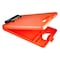 Zoro Select 8-1/2" x 11" Portable Storage Clipboard 1", Orange 00543 - alternate 1