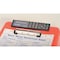 Zoro Select 8-1/2" x 11" Portable Storage Clipboard 1", Orange 00543 - alternate 2