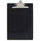 Zoro Select 8-1/2" x 11" Clipboard, Black 1GEJ4 - alternate 1