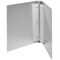 Zoro Select 2" Three Ring Round Binder, Silver 00605 - alternate 3