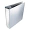 Zoro Select 2" Three Ring Round Binder, Silver 00605 - alternate 4