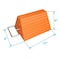 Zoro Select Wheel Chock, 10 In W x 6 In H 1GUK3 - alternate 2