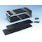 Box Enclosures Screws Electrical Enclosures, 3.16 in H, 2.11 in D, 6.69 in W, 4, Aluminum B4-080BK - alternate 1