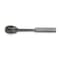 Westward 1/2" Drive, 72 Geared Teeth, Pear Head Hand Ratchet, 10" L, Chrome Finish 1KEJ1 - alternate 2