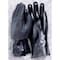 Showa 7712R Chemical Resistant Gloves, PVC, 12 in L, 18 mil, Black, L, 1 PR 7712R - alternate 5