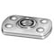 Zoro Select Tab Weld Nut, 3/8"-16, Steel, 5/8 in Wd, 63/64 in Lg, 3/32 in Ht, 50 PK 1LAK2 - alternate 1