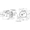 Dayton AC Gearmotor, 600 in-lb Max. Torque, 6 RPM Nameplate RPM, 115/230V AC Voltage, 1 Phase 1LPL5 - alternate 3