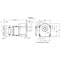 Dayton AC Gearmotor, 500 in-lb Max. Torque, 10 RPM Nameplate RPM, 115/230V AC Voltage, 1 Phase 1LPX5 - alternate 2