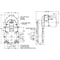 Dayton AC Gearmotor, 1,900 in-lb Max. Torque, 2 RPM Nameplate RPM, 115/230V AC Voltage, 1 Phase 1LPY7 - alternate 3