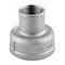 Zoro Select 304 Stainless Steel Reducing Coupling, 3/4 in x 1/2 in Fitting Pipe Size, Female NPT x Female NPT 40RC111N034012 - alternate 1