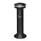 Rubbermaid Commercial Infinity Cigarette Receptacle, 6-11/16 gal., Black FG9W3400BLA - alternate 4
