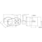 Dayton AC Gearmotor, 1,100 in-lb Max. Torque, 12 RPM Nameplate RPM, 115/230V AC Voltage, 1 Phase 1L509 - alternate 2