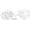 Dayton AC Gearmotor, 1,100 in-lb Max. Torque, 12 RPM Nameplate RPM, 115/230V AC Voltage, 1 Phase 1L509 - alternate 3