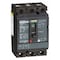 Square D Molded Case Circuit Breaker, POWERPACT H Series, 100A, 3 Pole, 600V AC, 25kA at 240V AC HDL36100 - alternate 1
