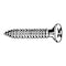 Zoro Select Sheet Metal Screw, #8 x 3/4 in, Plain 18-8 Stainless Steel Flat Head Phillips Drive, 100 PK U51680.016.0075 - alternate 1