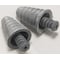 3M Skull Screws Reusable Foam Ear Plugs, Cone Shape, 32 dB, Gray, 120 PK P1300 - alternate 4