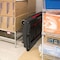 Rubbermaid Commercial Convertible Utility Cart with Flush Plastic Shelf & Platform, Plastic, 400 lb Load Capacity FG430000BLA - alternate 9