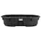Rubbermaid Commercial Stock Tank, L 52, W 31, 50 gal., Black FG424300BLA - alternate 5