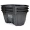 Rubbermaid Commercial 100 gal. Stock Tank, Black, 52" L, 31" W FG424288BLA - alternate 3