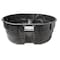 Rubbermaid Commercial Stock Tank, L 63 1/4, W 69, Cap 300 gal., Black FG424700BLA - alternate 4