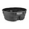 Rubbermaid Commercial Stock Tank, L 63 1/4, W 69, Cap 300 gal., Black FG424700BLA - alternate 1