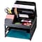 Officemate Letter Tray, Black, Plastic, 10 3/4 in W, 9 in L, 11 3/4 in H, 12.8" D, 7 Number of Compartments 22132 - alternate 6