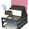Officemate Letter Tray, Black, Plastic, 10 3/4 in W, 9 in L, 11 3/4 in H, 12.8" D, 7 Number of Compartments 22132 - alternate 4