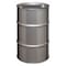 Zoro Select Closed Head Transport Drum, 304 Stainless Steel, 30 gal, Unlined, Silver ST3003 - alternate 1