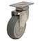 Zoro Select Swivel Plate Caster, TPR, 3 in., 165 lb. P14SX-RP030K-12-AM - alternate 1