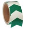 Brady Floor Marking Tape, Polyester, Striped, Green, 2 in W., 8 mil Thickness 90971 - alternate 1
