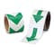 Brady Floor Marking Tape, Polyester, Striped, Green, 2 in W., 8 mil Thickness 90971 - alternate 3