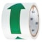 Brady Floor Marking Tape, Polyester, No Legend, Green, 3 in W., 8 mil Thickness 90974 - alternate 1