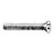 Zoro Select #4-40 x 1/8 in Phillips Flat Machine Screw, Plain 18-8 Stainless Steel, 100 PK U51300.011.0012 - alternate 1