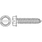 Zoro Select Sheet Metal Screw, #14 x 3/4 in, Zinc Plated Steel Flange Hex Head Slotted Drive, 385 PK SMHWI-1400750SL-385P - alternate 1