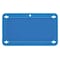 Brady Blank Tag, Plastic, 2 3/16 in H x 3 11/16 in W, Blue, Rectangle 41926 - alternate 1