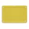 Brady Blank Tag, Plastic, 3 3/16 in H x 4 11/16 in W, Yellow, Rectangle 41923 - alternate 2