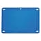 Brady Blank Tag, Plastic, 3 3/16 in H x 4 11/16 in W, Blue, Rectangle 41927 - alternate 1