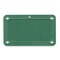 Brady Blank Tag, Plastic, 2 3/16 in H x 3 11/16 in W, Green, Rectangle 41928 - alternate 2