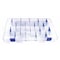 Flambeau Adjustable Compartment Box, 4 to 35 Compartments, 13-11/16 in L x 8-3/16 in W x 2 in H, Clear 5007 - alternate 1
