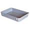 Mfg Tray Stack & Nest Storage Container, 0.9 gal, 12-3/8 in L x 9-3/4 in W x 2-1/8 in H, Gray 9301085136 - alternate 1