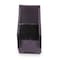 Quantum Storage Systems Hang & Stack Storage Bin, Polypropylene/Polyethylene, Black, 3 in H, 4 1/8 in W, 7 3/8 in L QUS220BR - alternate 2
