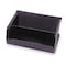Quantum Storage Systems Hang & Stack Storage Bin, Polypropylene/Polyethylene, Black, 7 in H, 16 1/2 in W, 14 3/4 in L QUS250BR - alternate 2