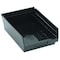 Quantum Storage Systems Shelf Storage Bin, Polypropylene/Polyethylene, Black, 4 in H, 11 5/8 in W, 10 1/4 in L QSB107BR - alternate 3