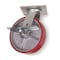 Zoro Select Swivl Plat Caster, Poly, 6 in., 1200 lb., Rd 1NVN2 - alternate 1