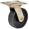 Zoro Select Swivel Plate Caster, Cast Iron, 6 in., 1750 lb., A 1NVU2 - alternate 2